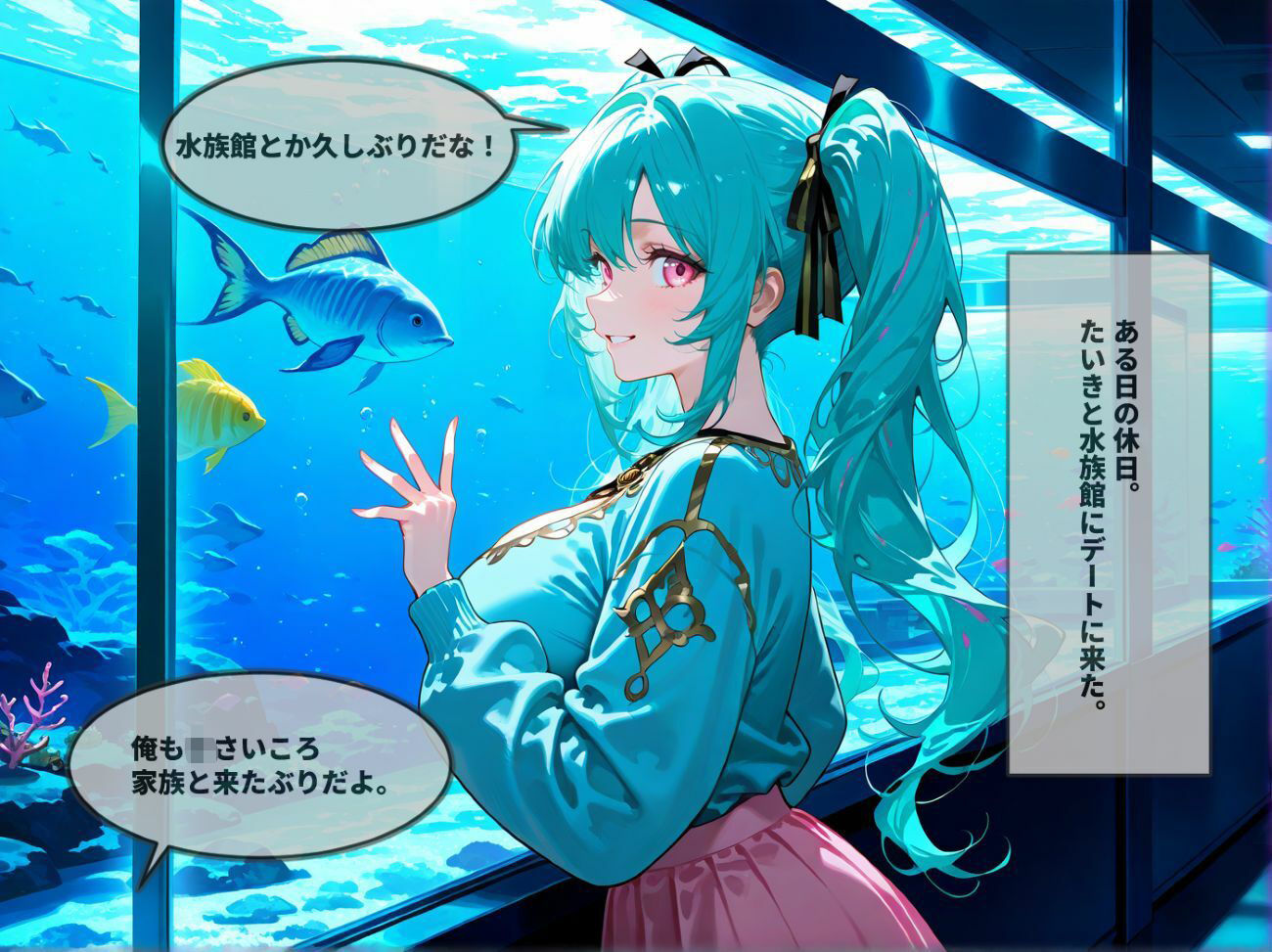 【NTR】清楚彼女はデート中に寝取られる - サンプル画像 1