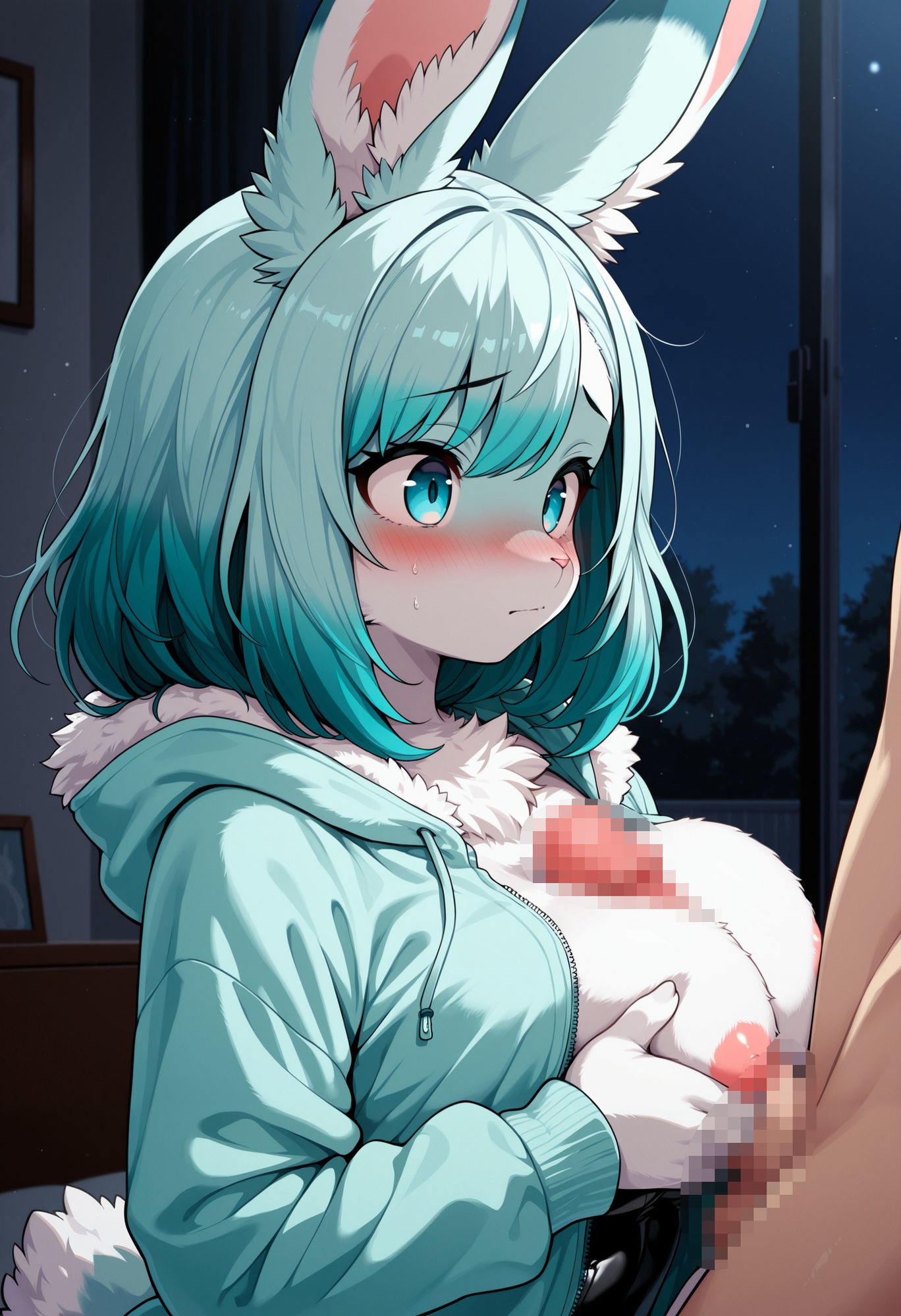 ウサギ娘は発情期 - サンプル画像 3