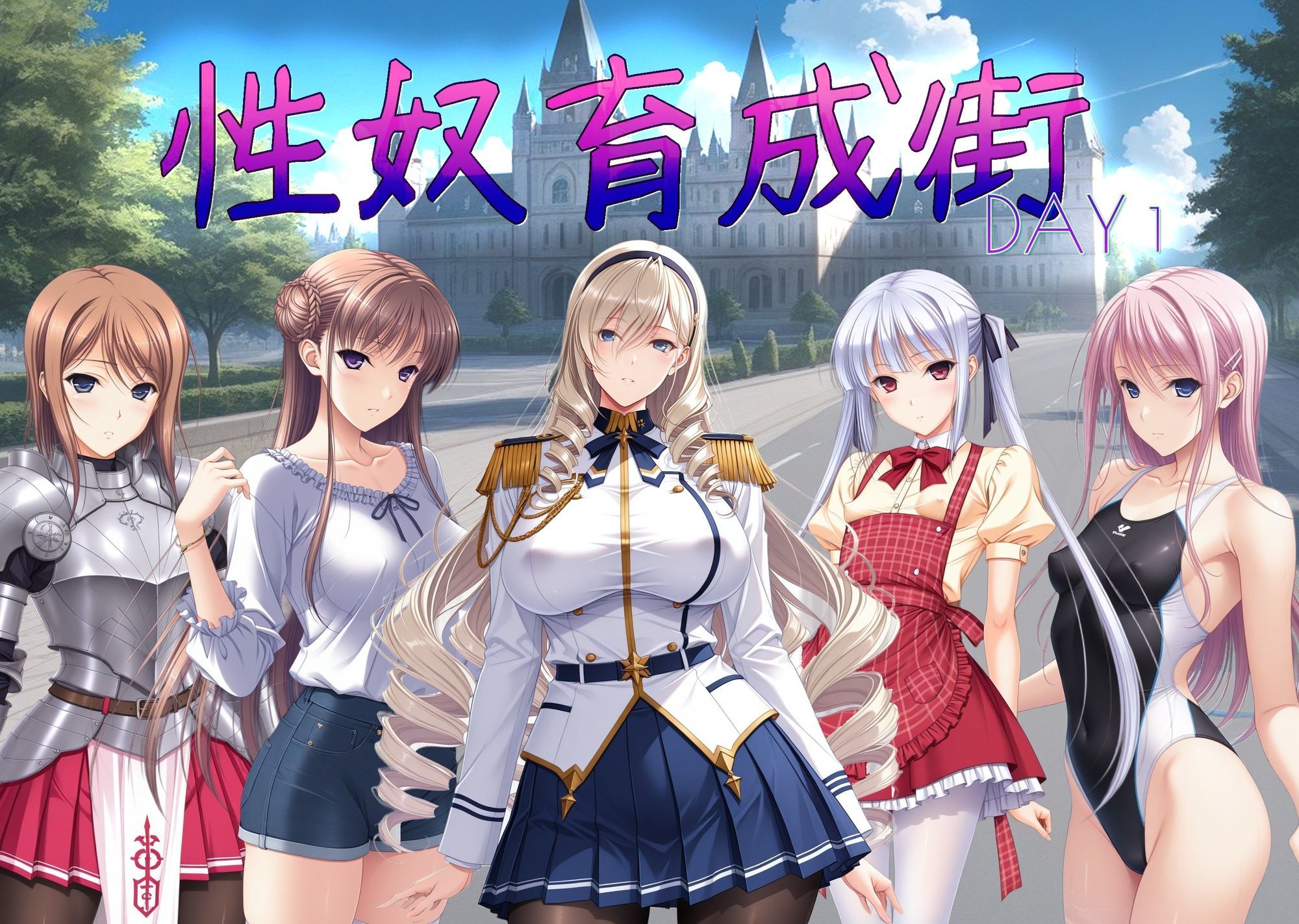 性奴育成街day1 - サンプル画像 1