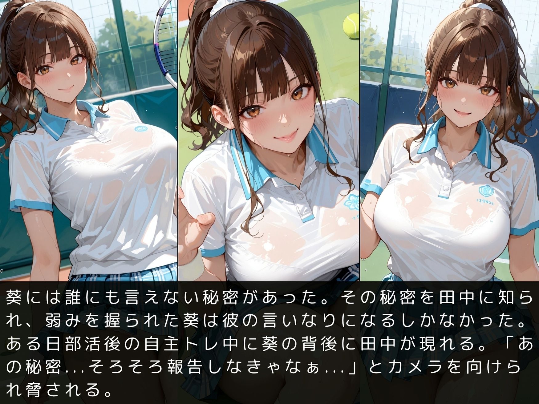 放課後の性指導 〜佐藤葵の禁断の記録〜部活編 - サンプル画像 4