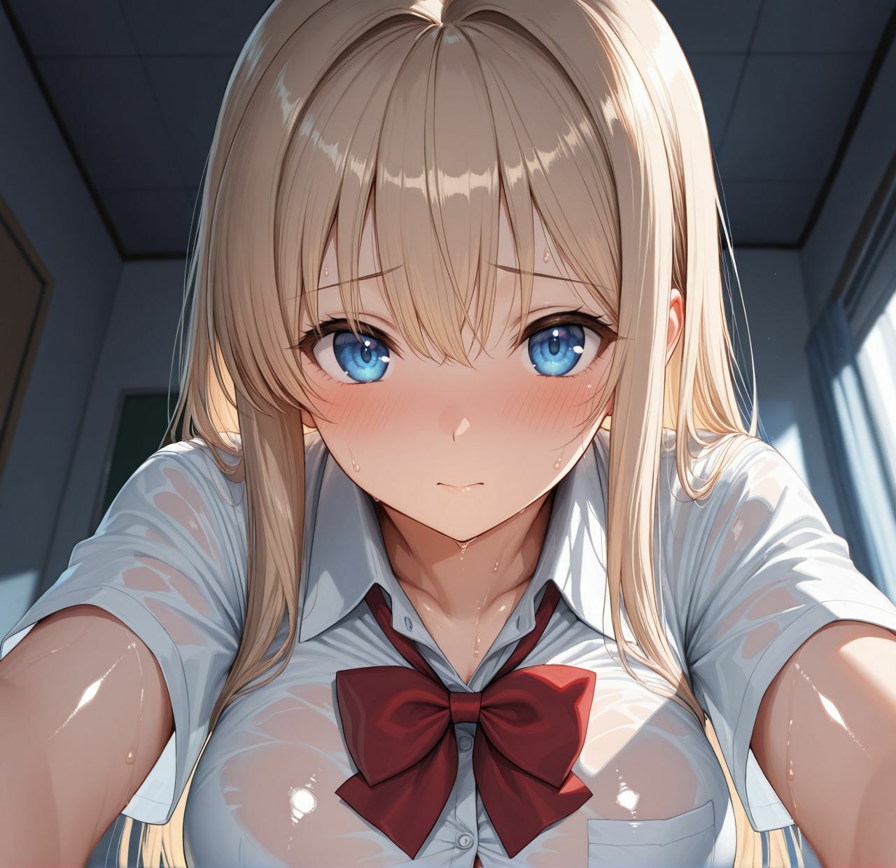 女子校生性奴●化計画 キモおじのメス穴オナホ―ちえり編 - サンプル画像 1