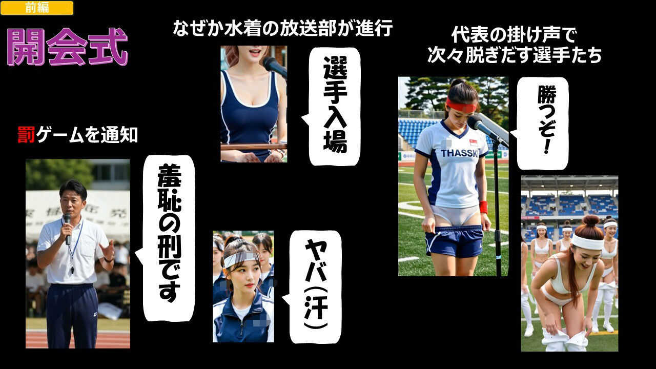 私立露出学園 大露出体育祭 ザ・ムービー 後編 - サンプル画像 2