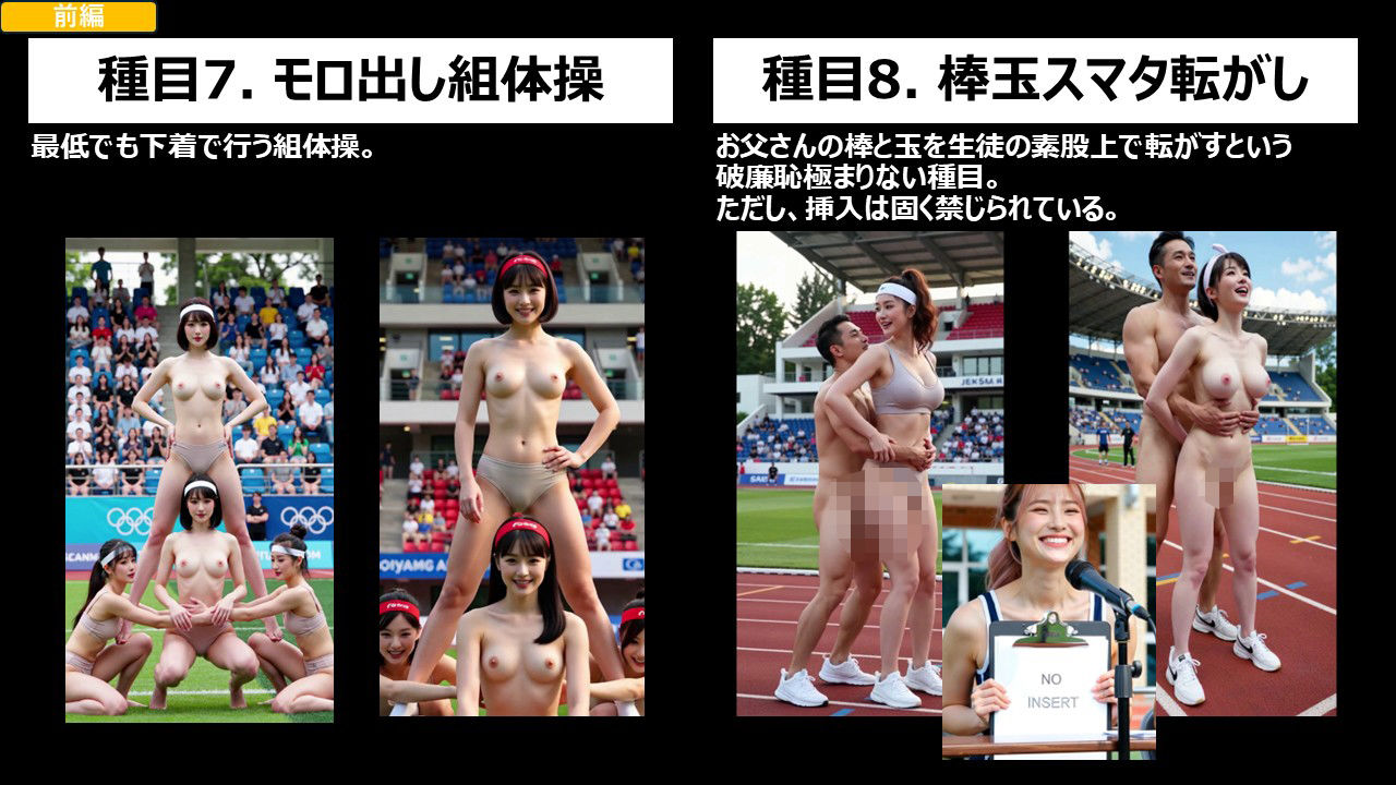 私立露出学園 大露出体育祭 ザ・ムービー 後編 - サンプル画像 6