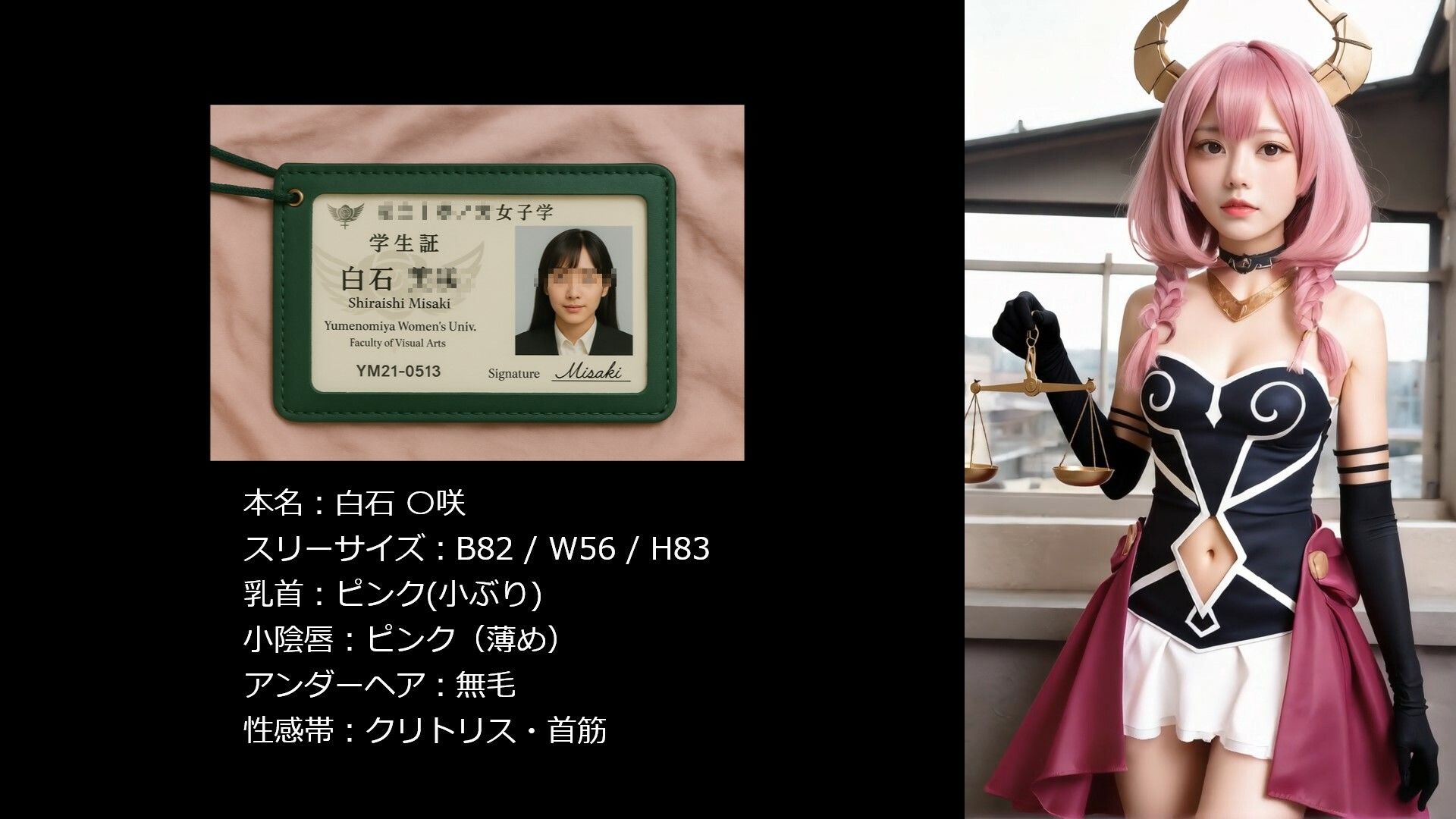 レイヤー《裏》コレクション No.001 「くるみ。」 - サンプル画像 3