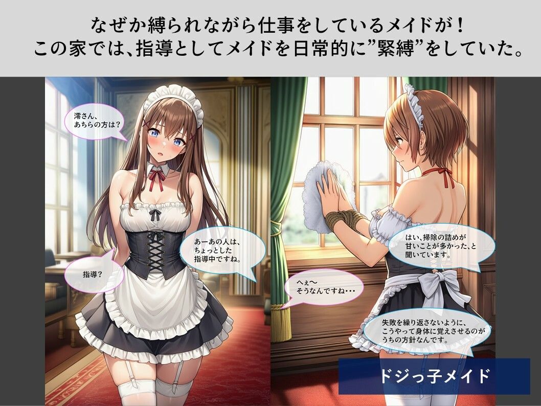 【TheDID】婦警さん緊縛監禁/ドジっ子メイド - サンプル画像 6