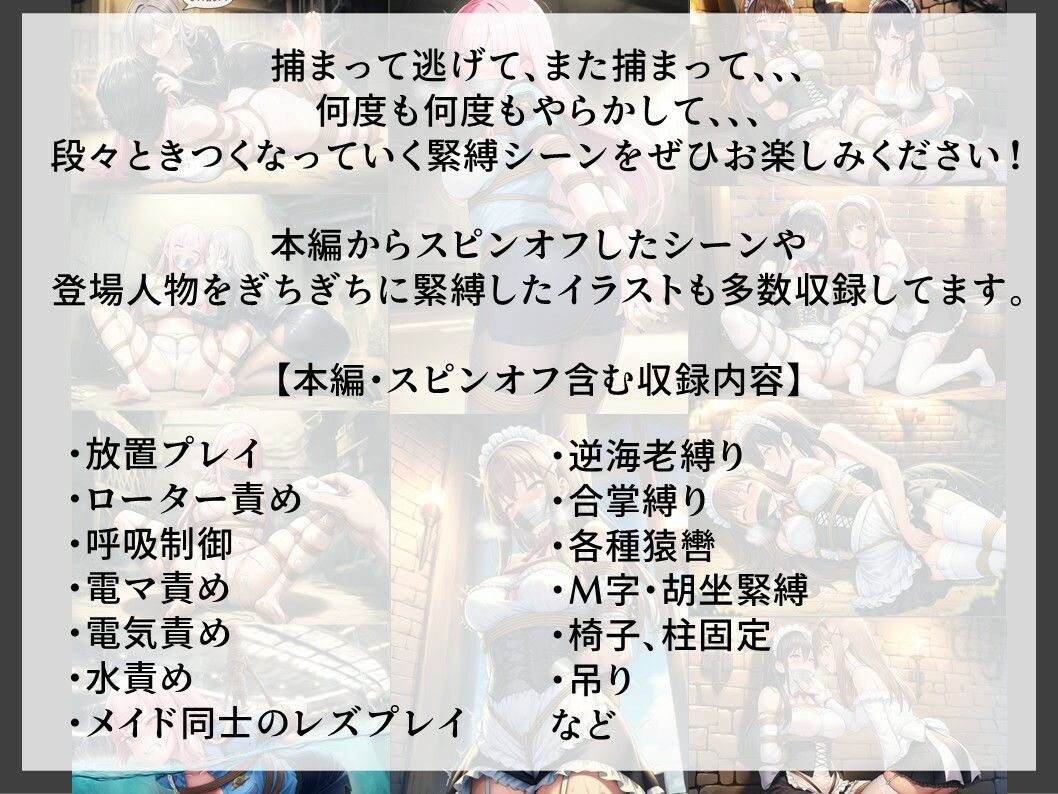 【TheDID】婦警さん緊縛監禁/ドジっ子メイド - サンプル画像 9