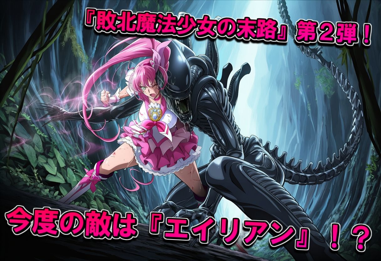 敗北魔法少女の末路 〜エイリアン襲来編〜 - サンプル画像 1