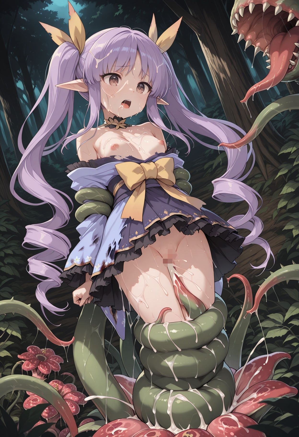 姫結兎耳触手陥落 - サンプル画像 5