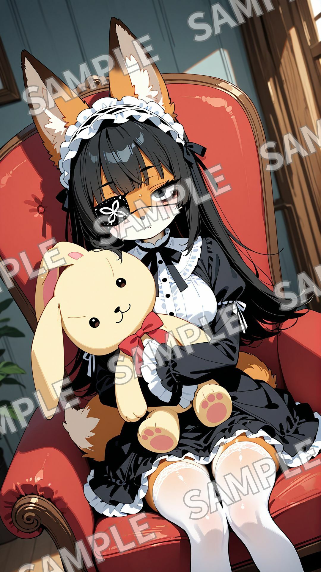 ゴスちびケモちゃんに徐々にひどいことするCG集 - サンプル画像 2