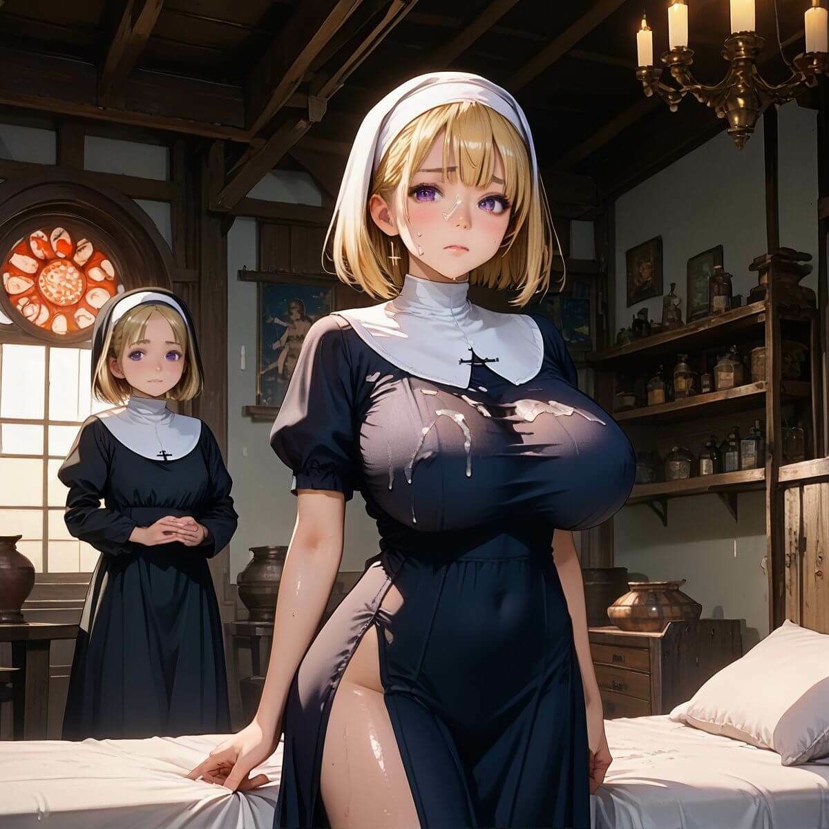 禁欲中の修道女たちの性生活  第5弾 - サンプル画像 5