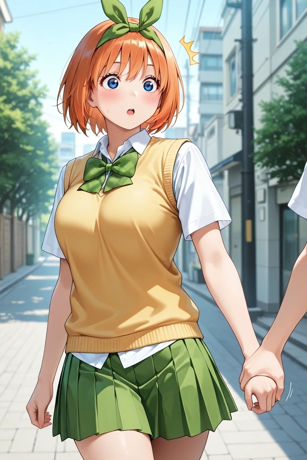 AIイラスト集  五等分のセフレ  中野〇葉 - サンプル画像 1