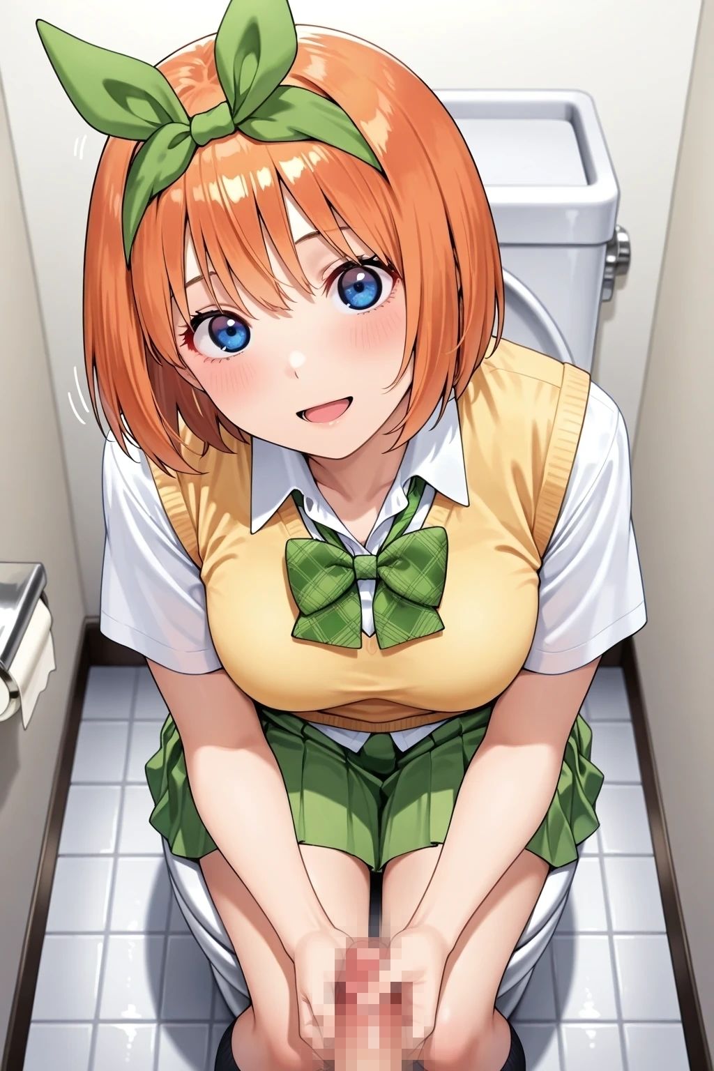 AIイラスト集  五等分のセフレ  中野〇葉 - サンプル画像 2