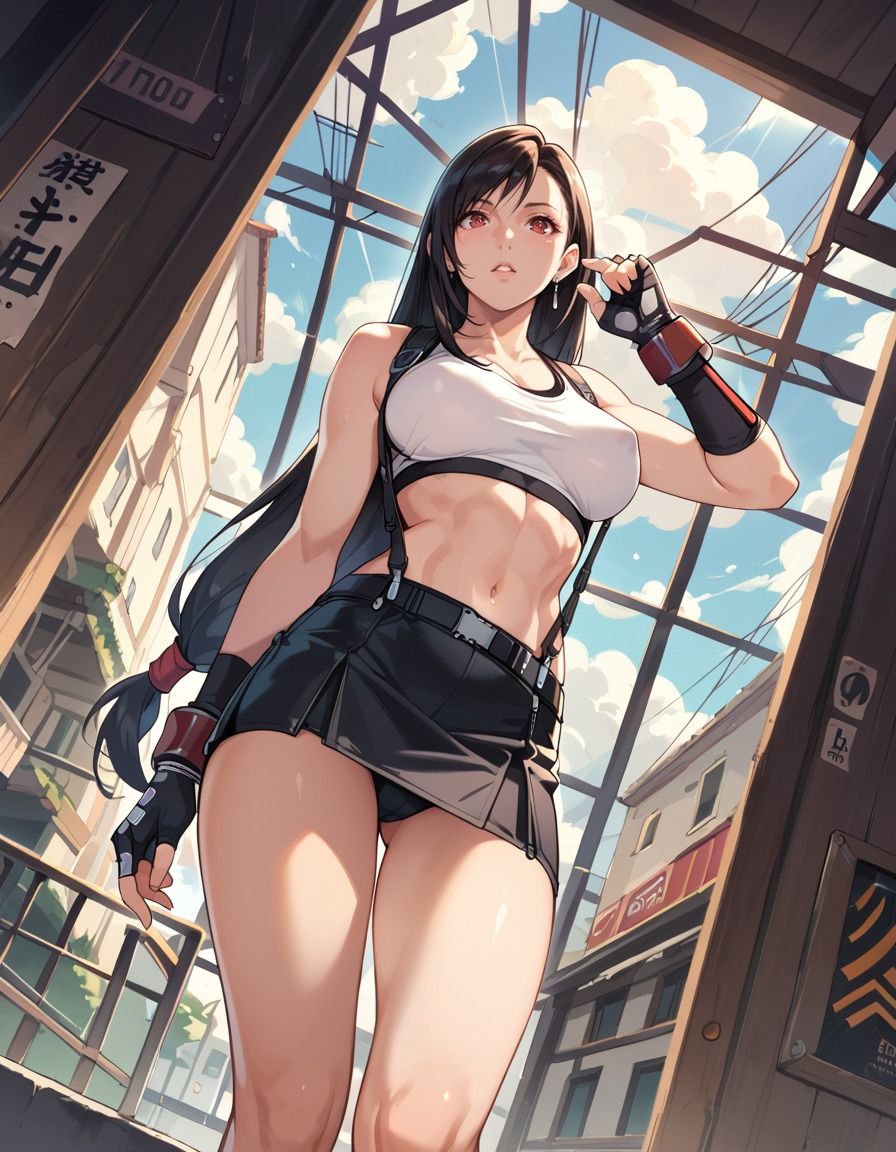 痴態が見えちゃう＃18 テ〇ファ編 - サンプル画像 1