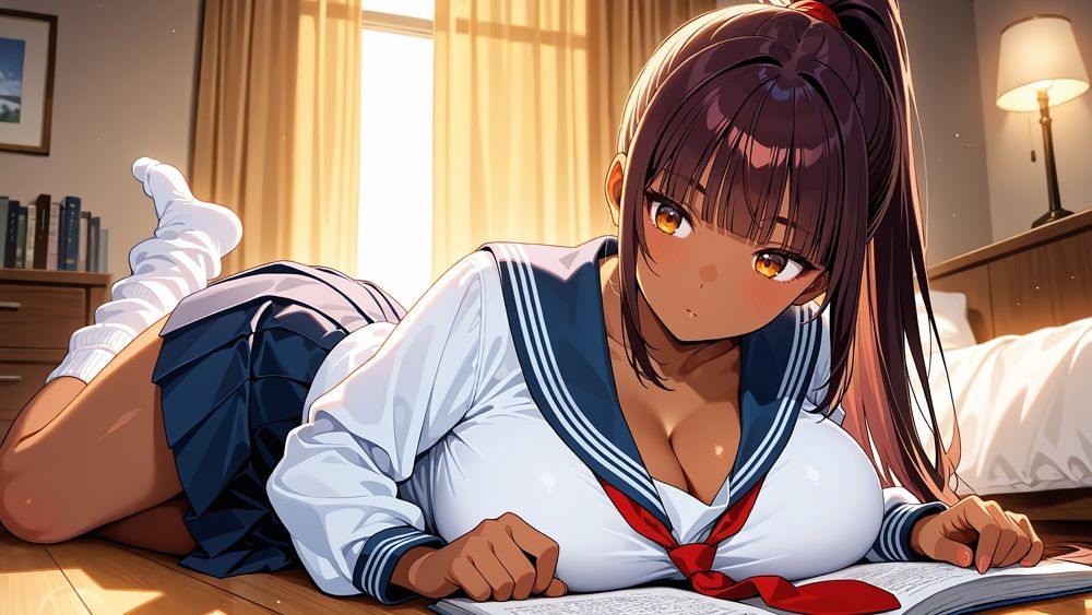 隣に引っ越した爆乳ギャル姉妹が童貞誘惑種付け【4K】 - サンプル画像 4