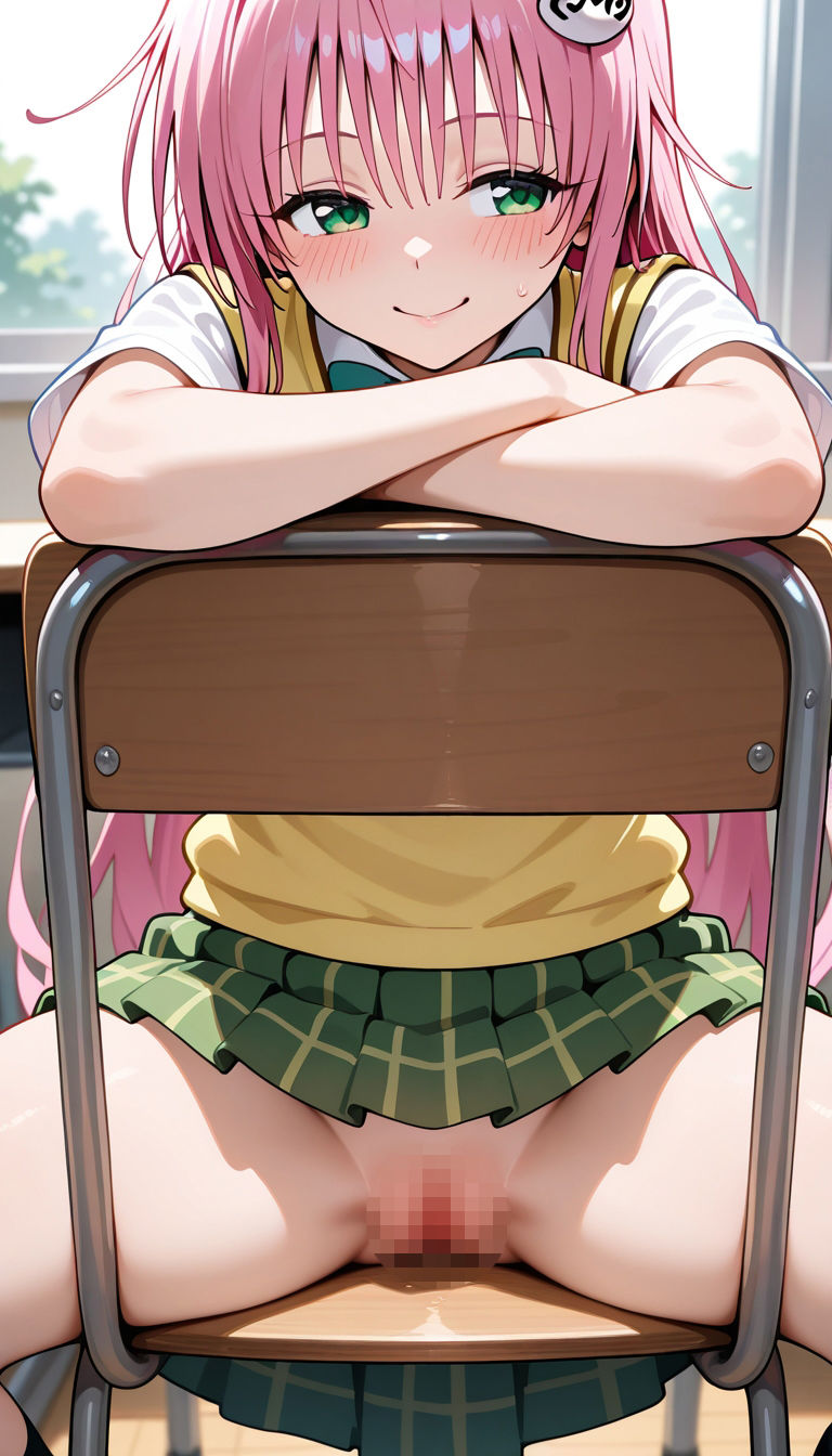 前の席のあの娘がすごいノーパンアピールしてくるラ〇＆ヤ〇編 - サンプル画像 3