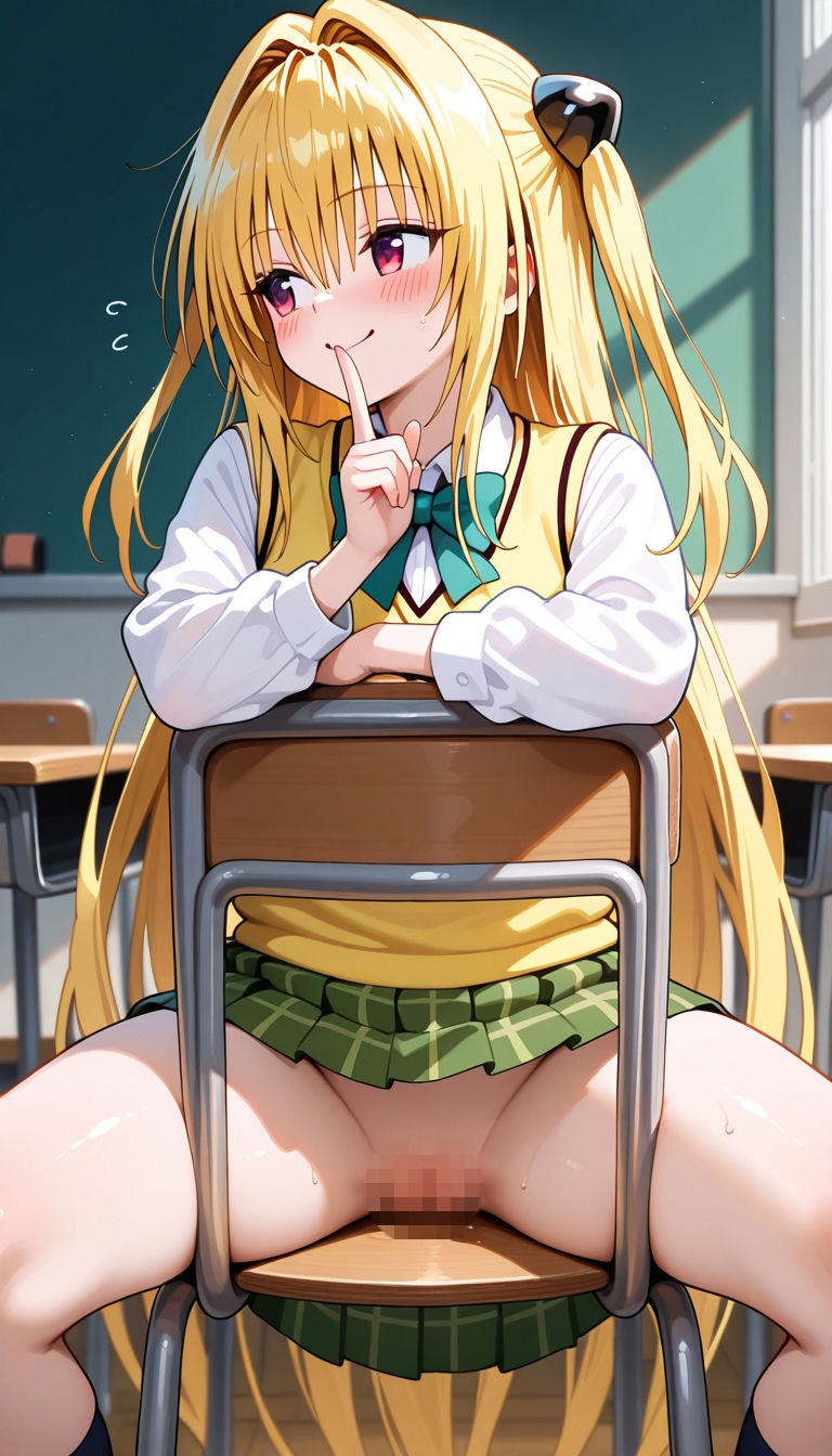 前の席のあの娘がすごいノーパンアピールしてくるラ〇＆ヤ〇編 - サンプル画像 6