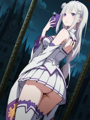 エミリア/ emilia - デフォルト衣装/ Default - サンプル画像 2