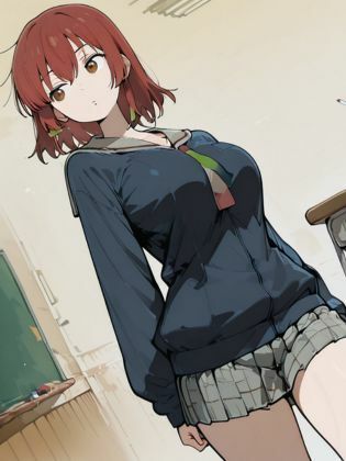 サメジマ・マミ美/ Mamimi Samejima - 学生服 - サンプル画像 1