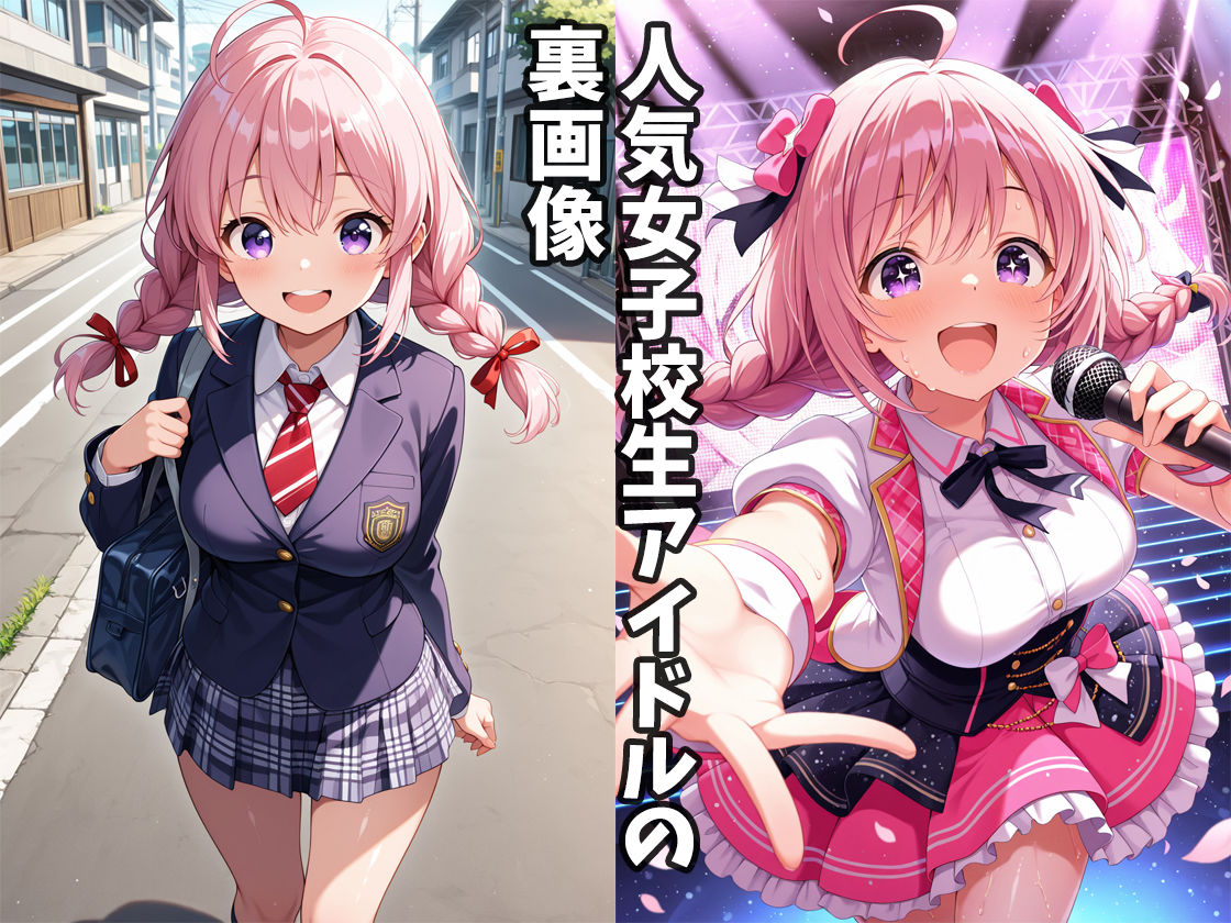 女子校生アイドルの大胆裏画像が大流出！〜小鳥遊ひな編〜 - サンプル画像 1