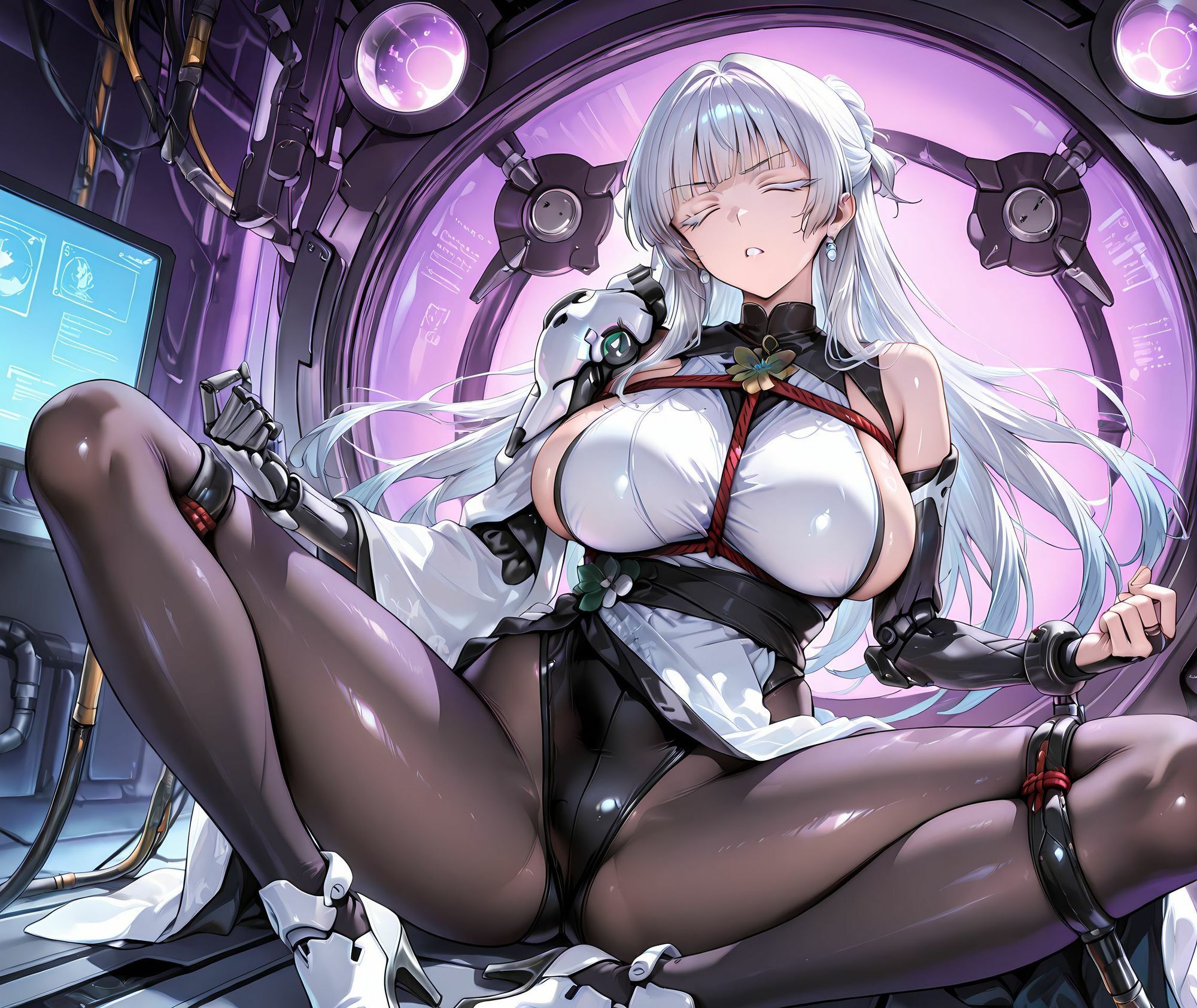 なゆた洗脳改造・悪堕ち淫乱化搾精 - サンプル画像 3