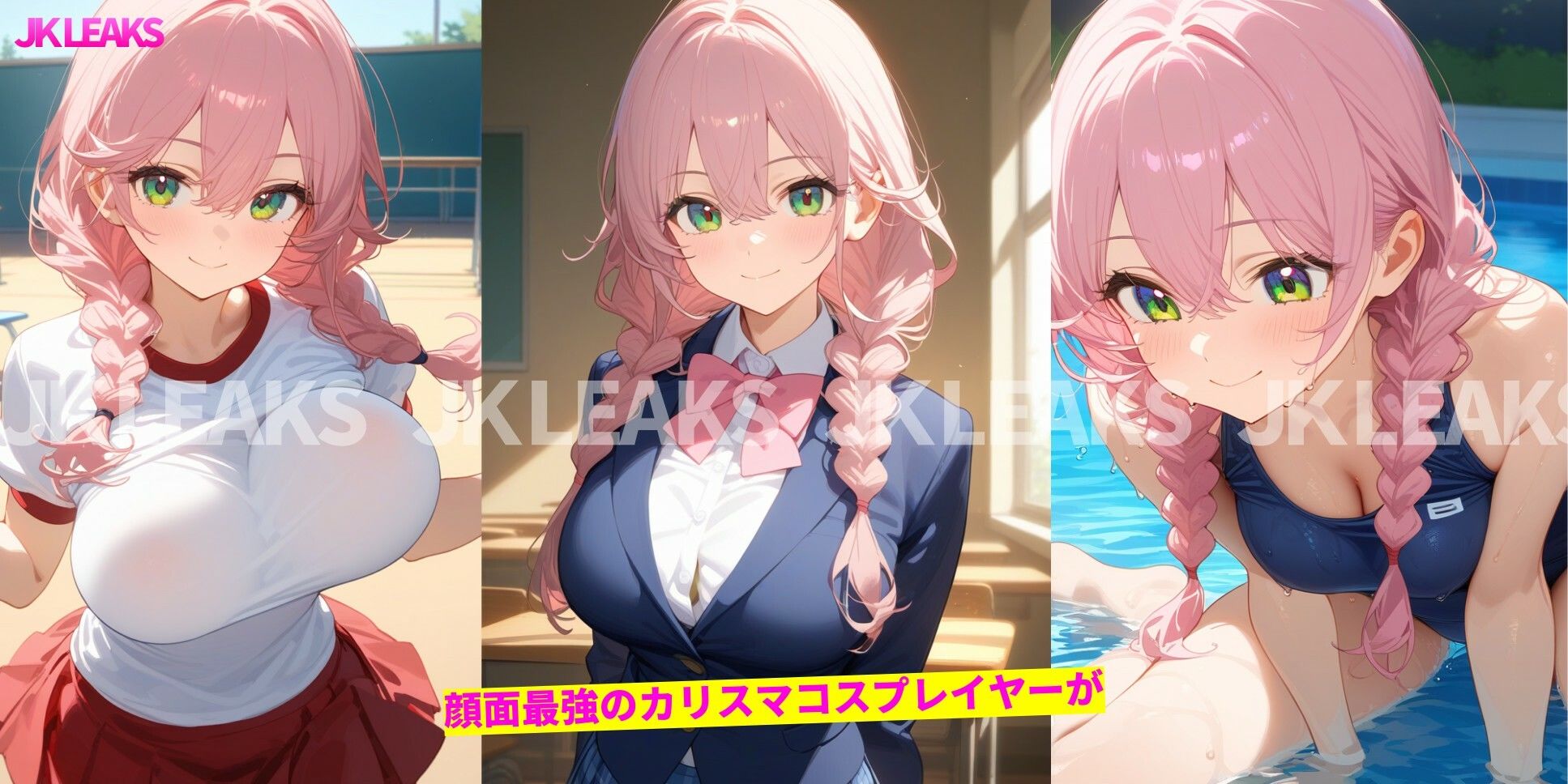 JK LEAKS 36 - エンジェリック・レイヤー編  - 【アニメ10本付】 - サンプル画像 1