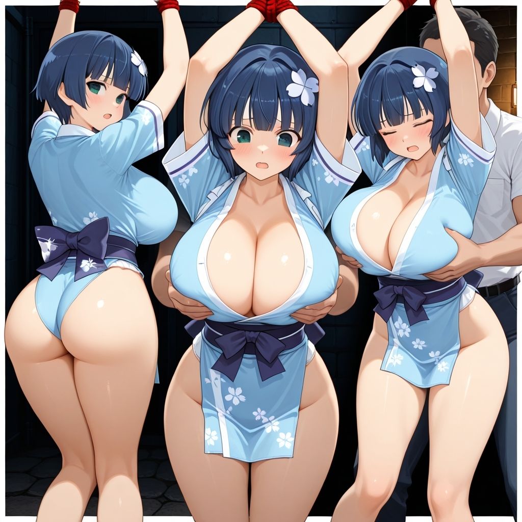 フェチコレ総集編 拘束されておっぱいを弄ばれる女戦士たち - サンプル画像 1