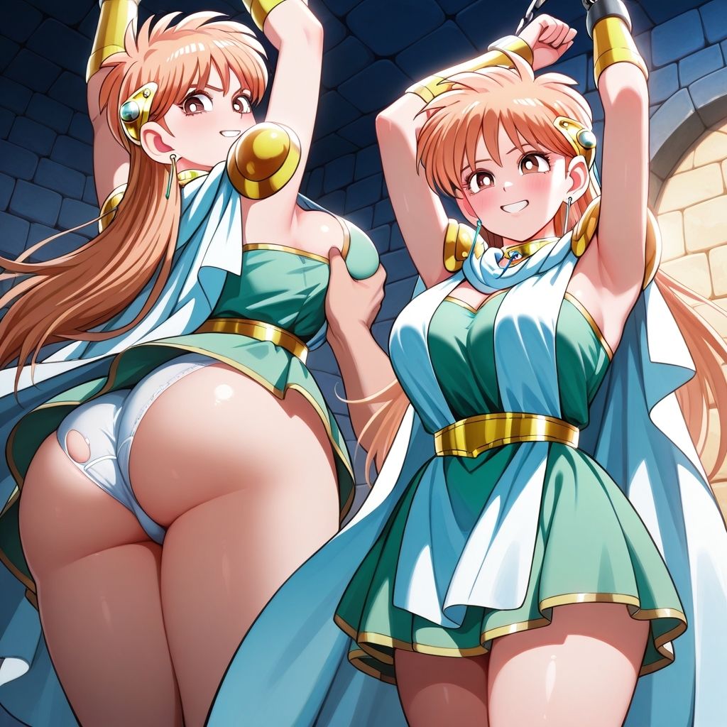 フェチコレ総集編 拘束されておっぱいを弄ばれる女戦士たち - サンプル画像 9