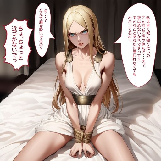 姫は熱い白濁液を体内に注がれる - サンプル画像 2