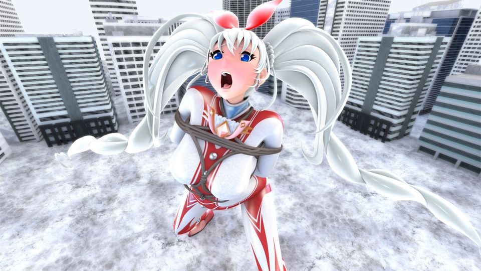 光の女神メロディナVSキンバクーモ星人 - サンプル画像 1