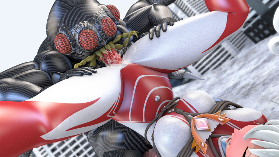 光の女神メロディナVSキンバクーモ星人 - サンプル画像 2