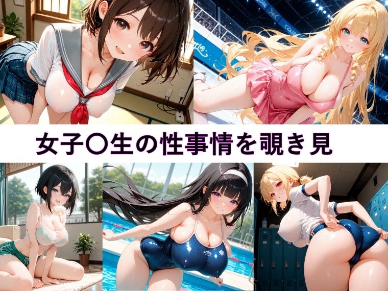 女子〇生の絶頂保健実習 - サンプル画像 2