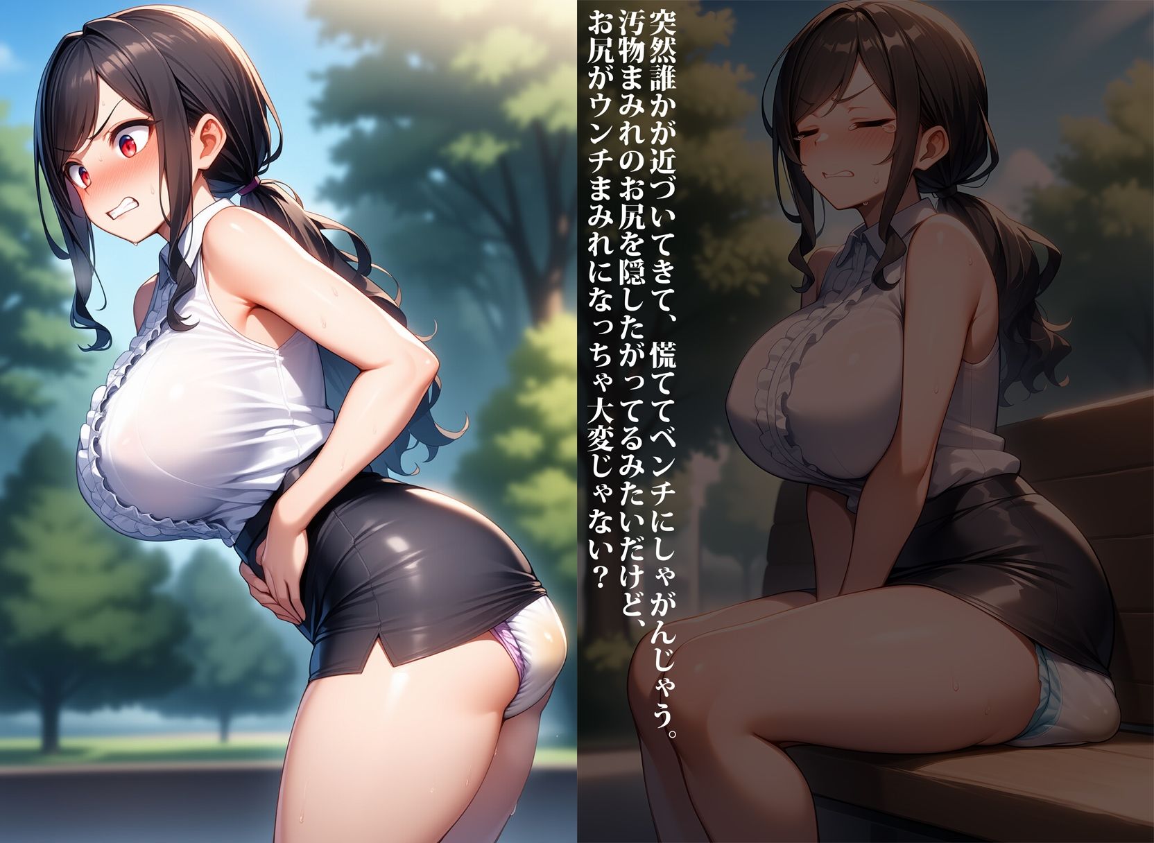 部員達の命令を拒めない！新体操部顧問をお漏らしイジメ - サンプル画像 9