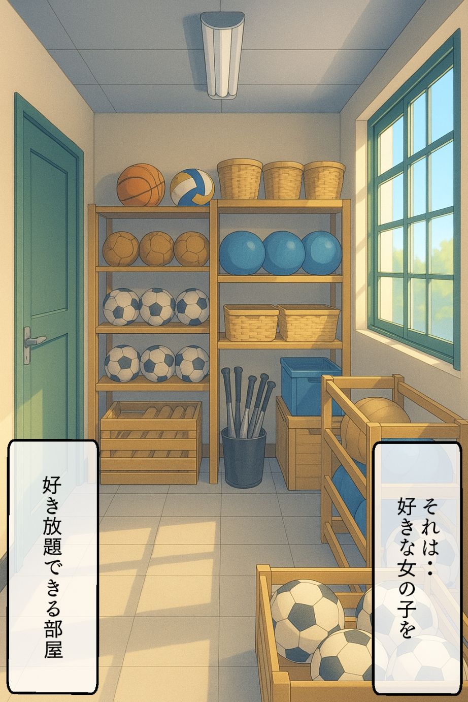 秘密に同級生を奴●にできる体育倉庫 - サンプル画像 6