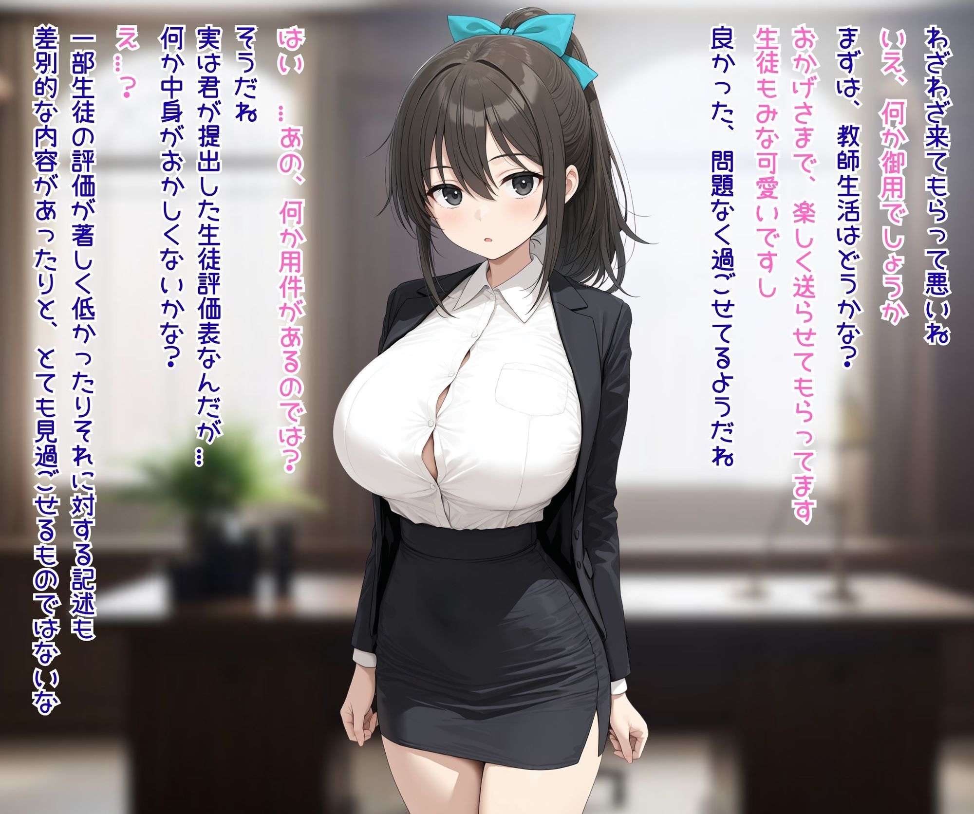 かえで先生の憂鬱教師生活 - サンプル画像 4