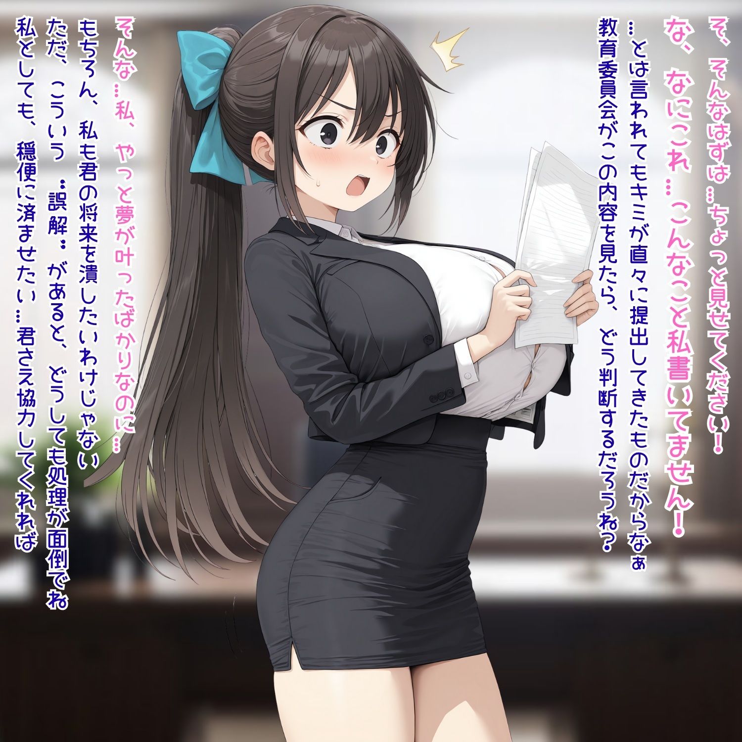 かえで先生の憂鬱教師生活 - サンプル画像 5