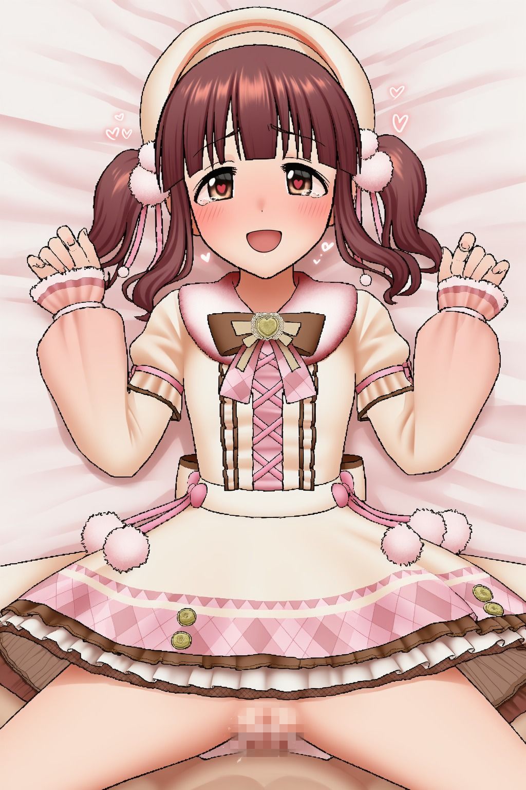 ふわもこ冬ワンピの天使系アイドルといちゃらぶエッチするイラスト集 - サンプル画像 6