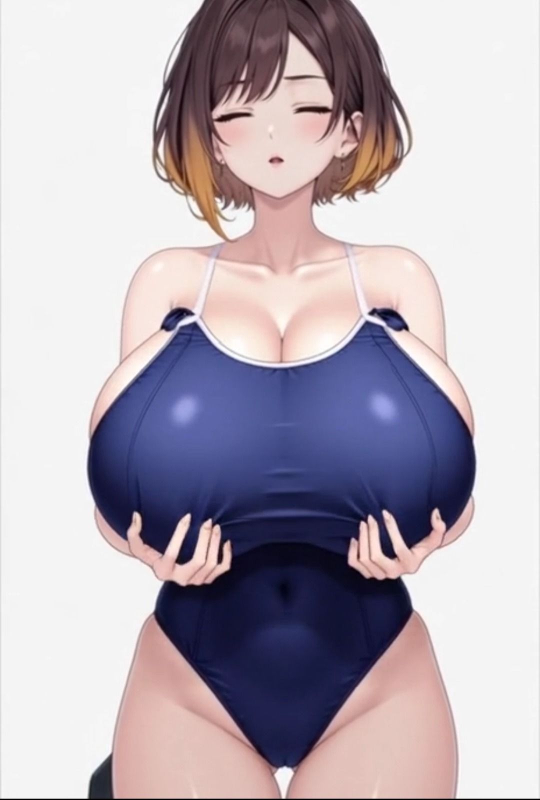 お胸ムニムニ集1 - サンプル画像 4