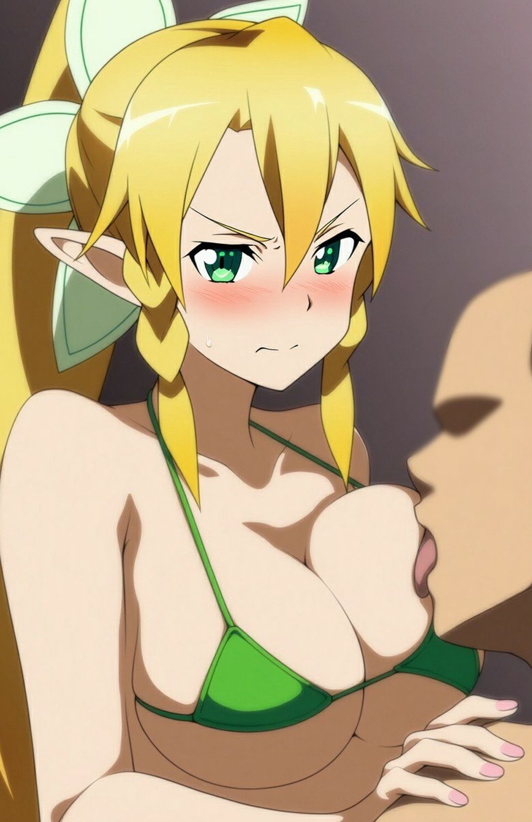 リーフ〇ちゃんのえっちなAIイラスト集 - サンプル画像 2