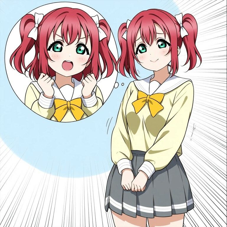 〇澤〇ビィ■僕の妄想彼女 - サンプル画像 1