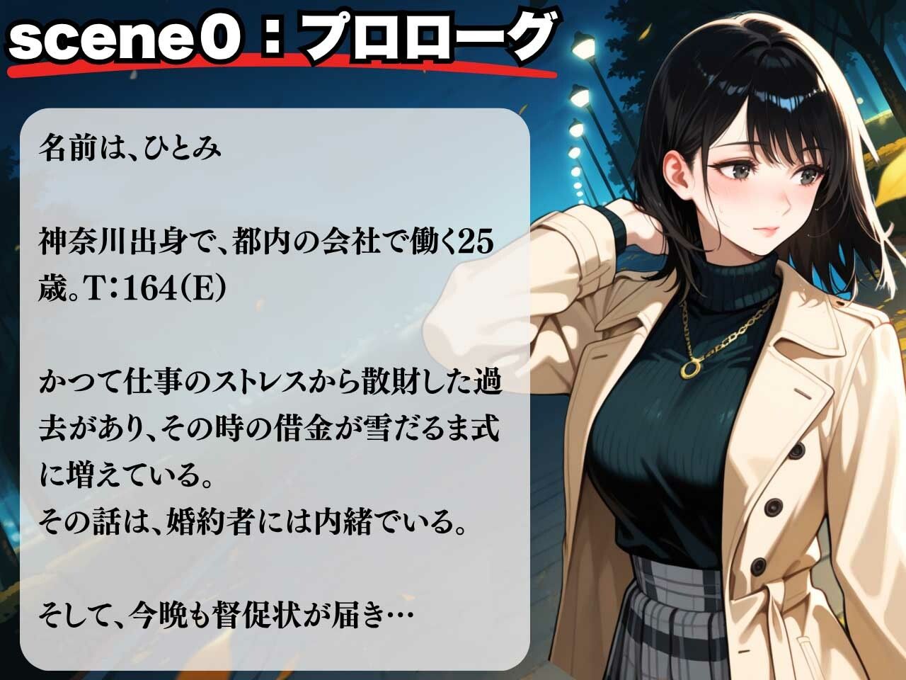 借金女子の末路！おまんこ決済の憂き目に - サンプル画像 2