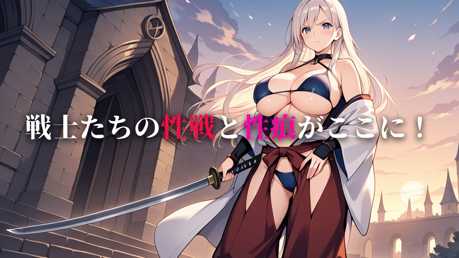 触手に拘束、凌●される女戦士達がドクドクと精液を流し込まれ堕ちゆく王国の物語 - サンプル画像 4