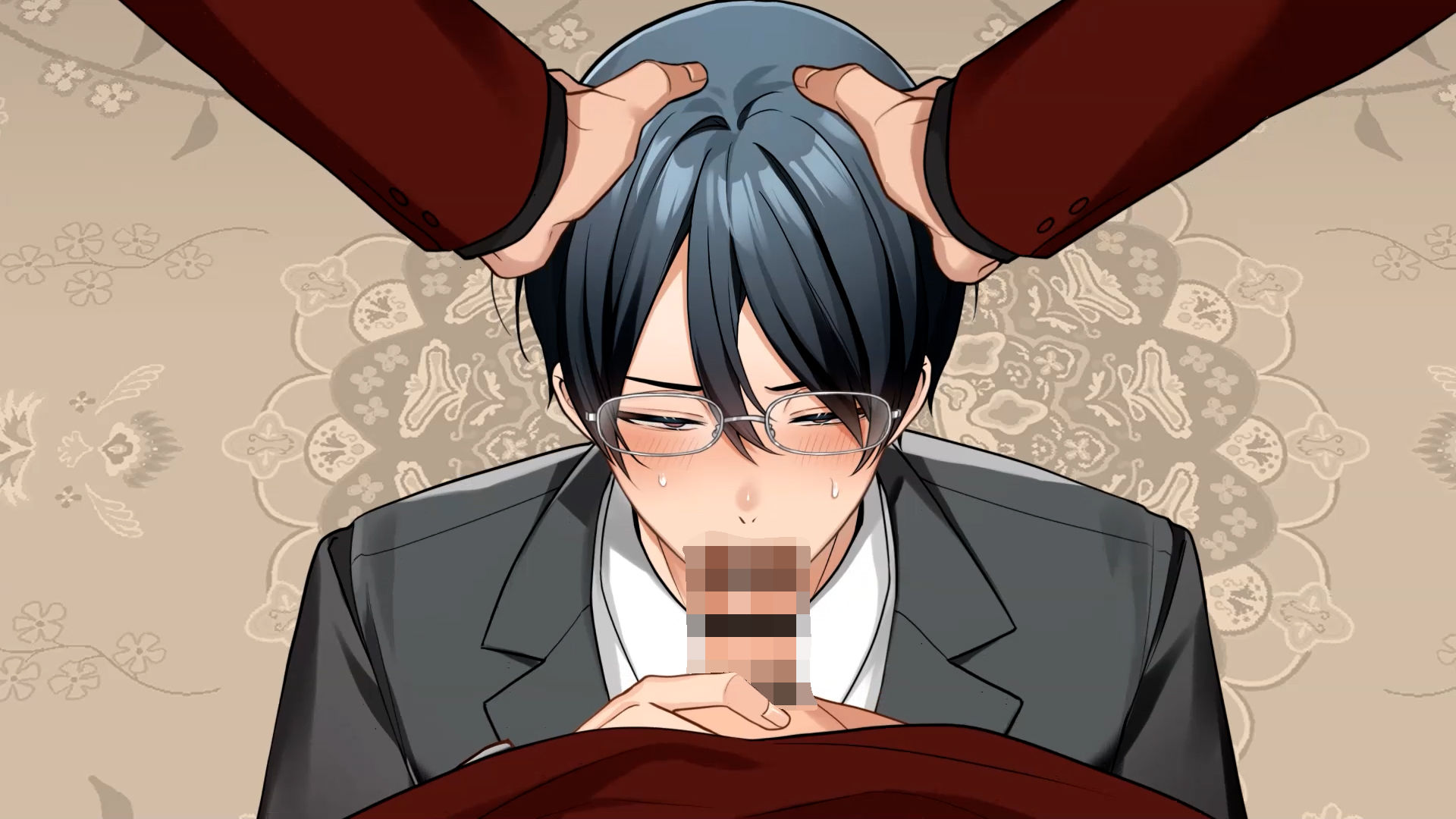 《Live2Dアニメ》謝罪ご奉仕♂土下座ックス〜隠れ淫乱エリートリーマンの本性暴くメスイキ懇願わからせレ●プ〜 - サンプル画像 1