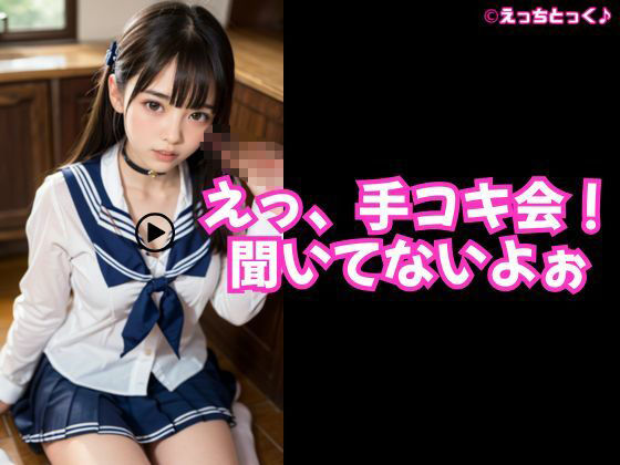 【AI動画】売れない地下アイドルの握手会ならぬ「手コキ会」！？過激ファンサービスに早漏のキモオタファンが耐えられず、まさかのお顔ザーメンまみれ - サンプル画像 2