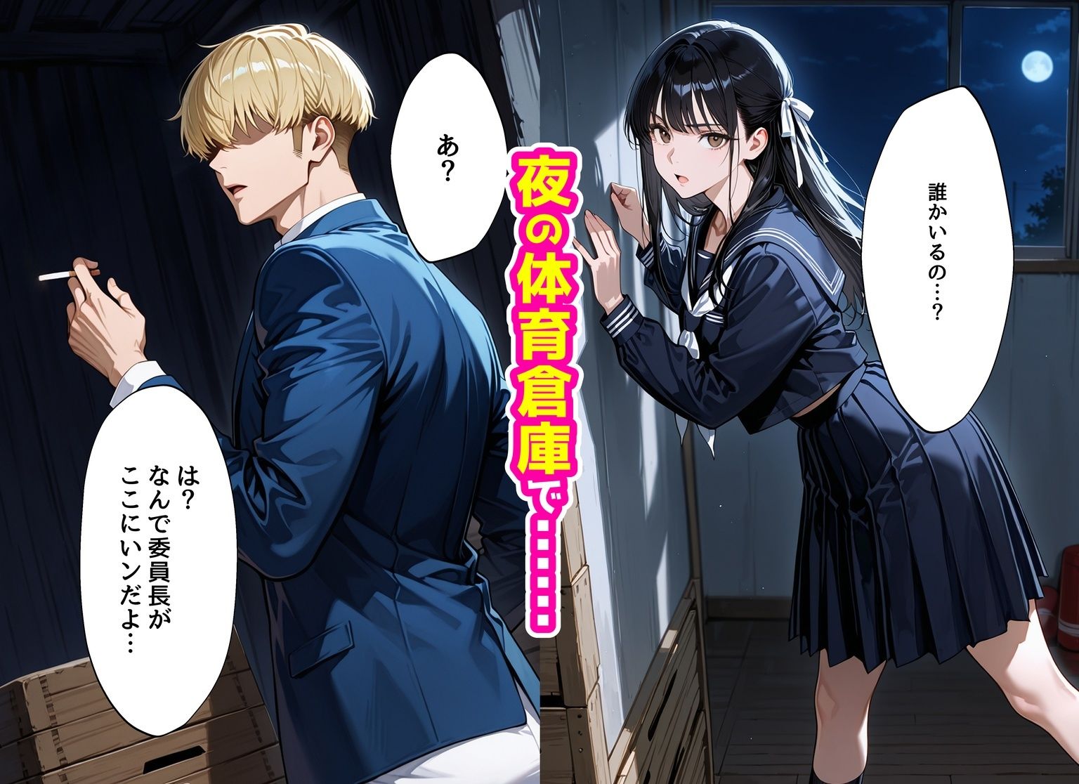 オナニーが日課の風紀委員長、エッチの気持ち良さを知る。 - サンプル画像 4