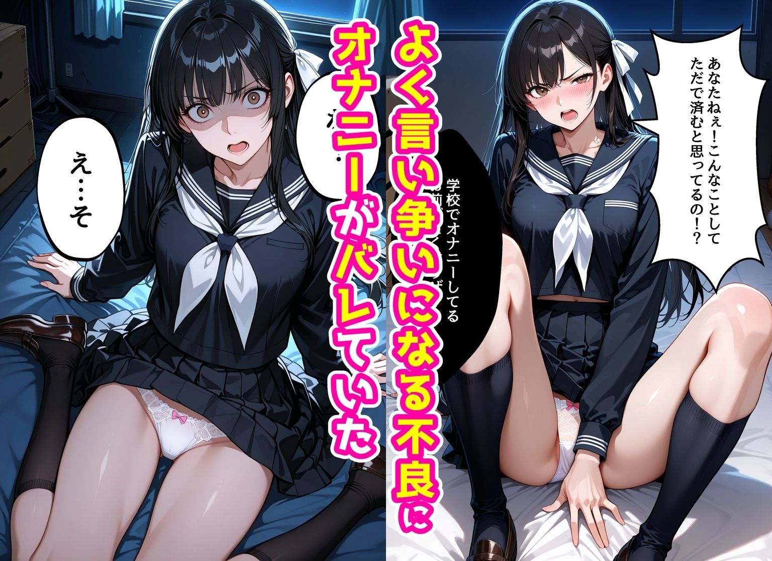 オナニーが日課の風紀委員長、エッチの気持ち良さを知る。 - サンプル画像 5