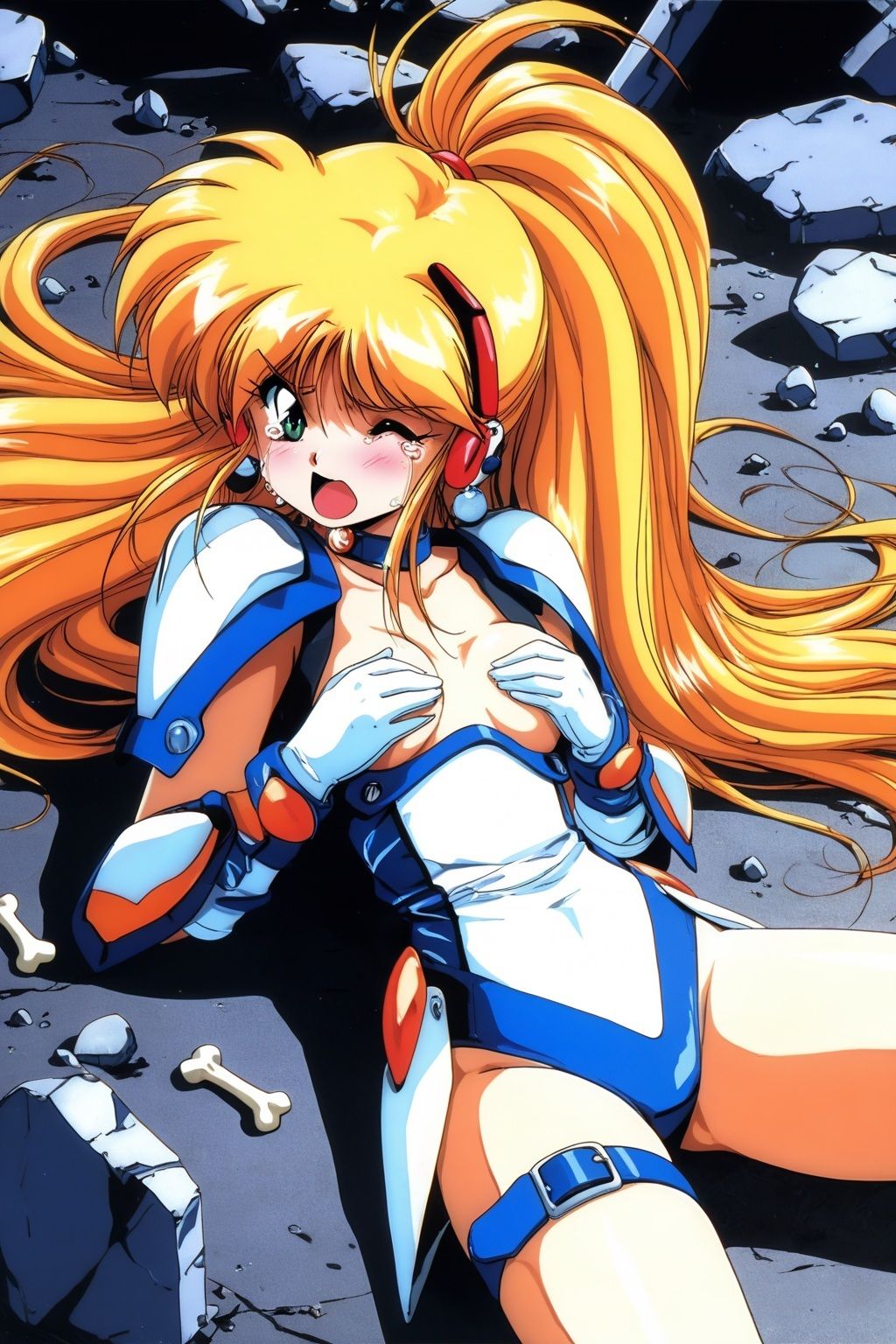 銀河お●様伝説ユナ 〜助けた男に襲われ処女喪失〜 - サンプル画像 3