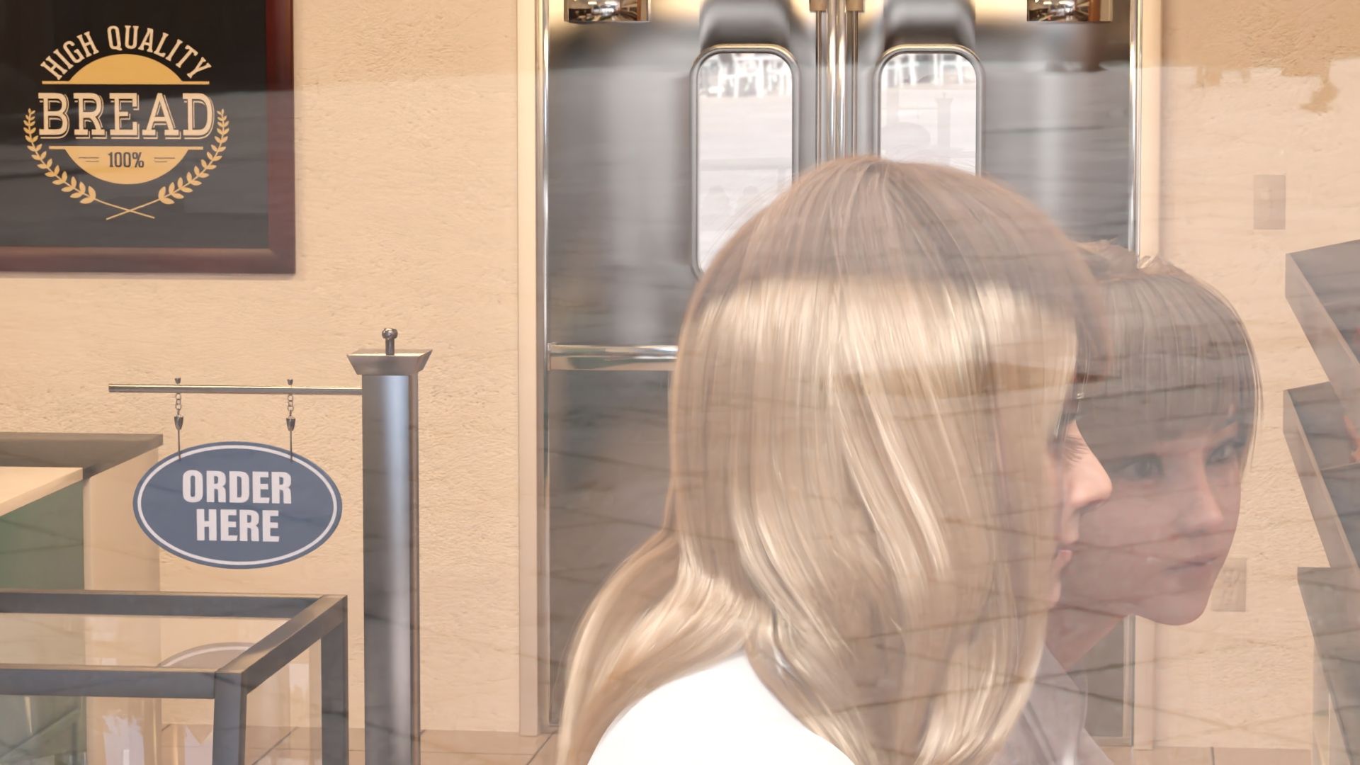 【▲100△100●100】学校帰りにコーヒーショップに寄って雑談する廻里と友梨。2025シリーズ（013:盗撮動画販売サイトに自分のスカート内を盗撮した作品があるそして最低なのは、その作品に卑猥なレビューが多数付けられている件:廻里編） - サンプル画像 9