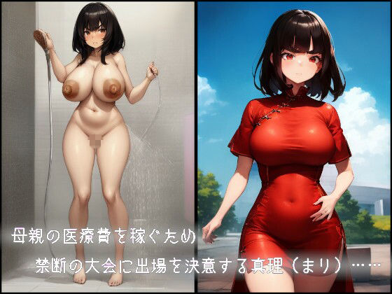 麻雀女体杯〜新人巨乳雀士への無情な洗礼〜withMovie - サンプル画像 2