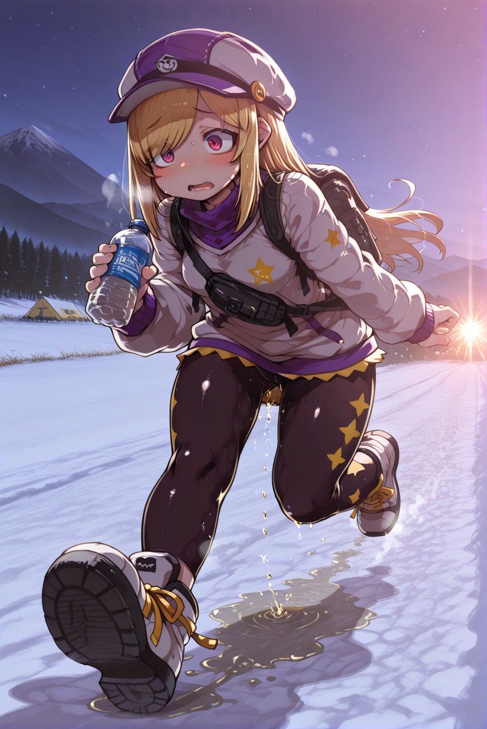 おもらしキャンピング - サンプル画像 4