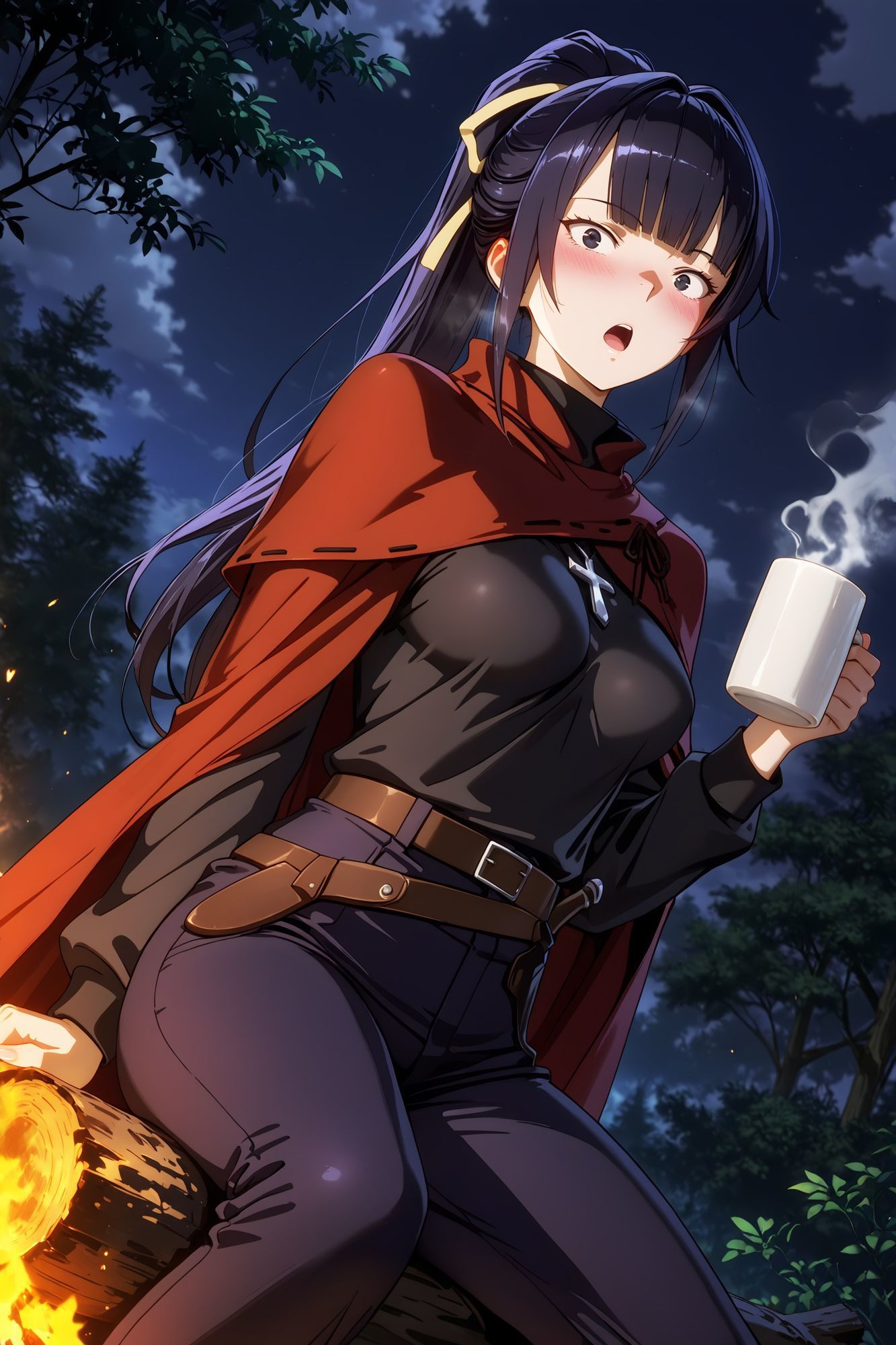 ナ〇ベ  旅の夜に咲くメイドの秘花（380枚） - サンプル画像 1